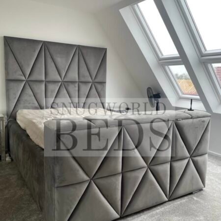 Diamond TV bed